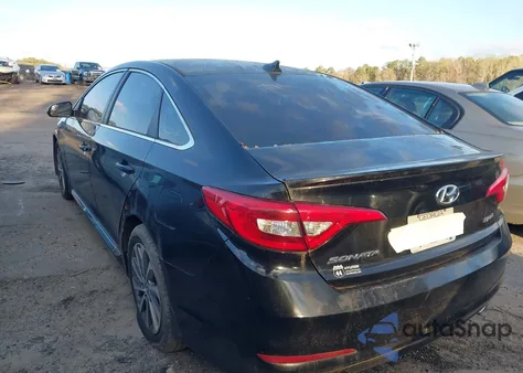 2017 Hyundai Sonata Sport из США, поврежденный, VIN 5NPE34AF8HH554943